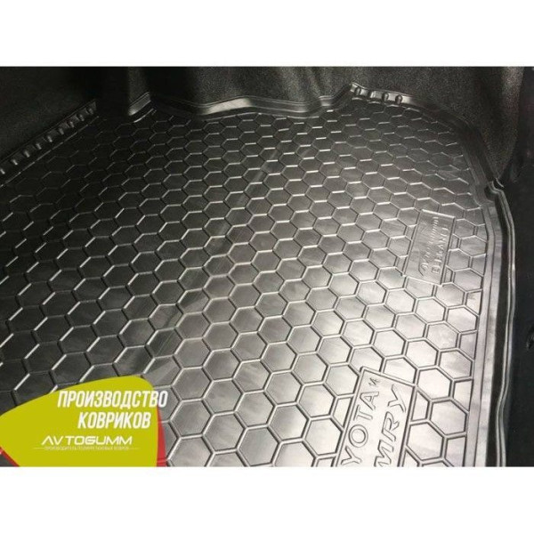 Килимок в багажник для Toyota Camry 50 2011- Еlegance / Сomfort Гумовий