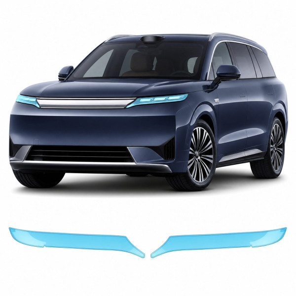Антигравійна захисна бронеплівка за лекалами для BYD Tang III 2023- оптика (фари та ПТФ)