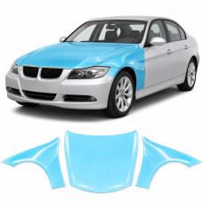 Антигравійна захисна бронеплівка за лекалами для BMW 3 Series E90 2005-2011 - капот і передні крила