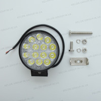 Дополнительная LED фара 42W (3W*14) 10-30V Ø 115x45 mm Дальний (27-42W) 1 шт