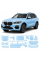 Антигравийная защитная бронепленка по лекалам для BMW X5 G05 2018-2023 - полный кузов