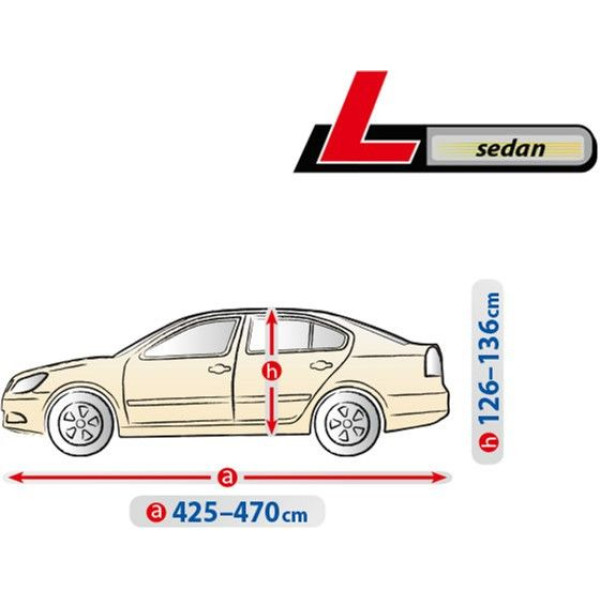 Тент автомобильный для Седана Kegel-Blazusiak L 470x136 см Optimal Garage (5-4322-241-2092)