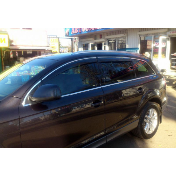 Дефлекторы окон ветровики для Audi Q7 2006-2015
