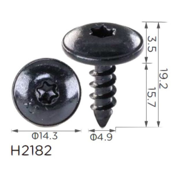 Саморез Volkswagen, Audi (N90974701, 18639) (H2182)