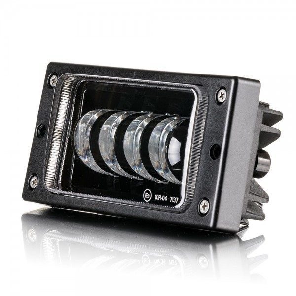П/т ВАЗ 2110-15 60W белая (4*15W) (ДХО 8W) Линза,Рамка,рег.Высоты 174*84*46мм IP68 (1шт) W/Y