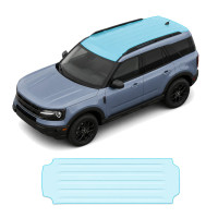 Антигравийная защитная бронепленка по лекалам для Ford Bronco Sport I 2021-2024 - зона крыши