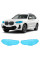 Антигравийная защитная бронепленка по лекалам для BMW X3 G01 facelift 2021-2024 - оптика (фары и ПТФ)