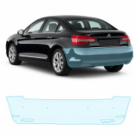 Антигравійна захисна бронеплівка за лекалами для Citroen C5 III facelift 2012-2017 - задній бампер