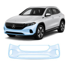 Антигравийная защитная бронепленка по лекалам для Mercedes-Benz EQA 2021- передний бампер