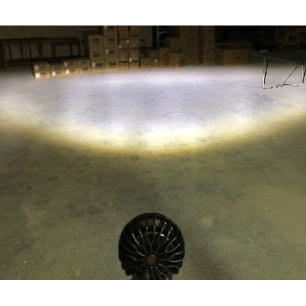 Светодиодная дополнительная LED фара Круглая D115x60 mm / 30W / 10Wх3 / Дальний 1 шт