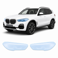 Антигравийная защитная бронепленка по лекалам для BMW X5 G05 2018-2023 - оптика (фары и ПТФ)