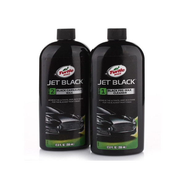 Набір поліролей для чорного автомобіля Turtle Wax Black Box Jet Black Finish Kit (52731)