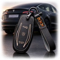 Чохол для автоключів TESLA S / 3 із Брелоком (3 кнопки №1)