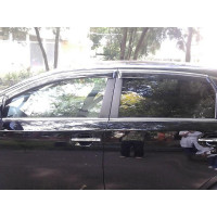 Дефлекторы окон ветровики Volkswagen Passat B6 2005-2011 5 дв Combi / Хром