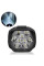 Дополнительная LED фара 12V 78x63x70 мм 1Wx12 9 Led Дальний свет (JP016)