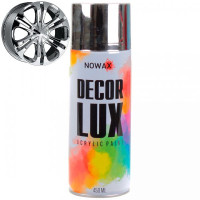 Акриловая краска Nowax Bright Chrome Спрей 450 мл Хром (bright chrome) NX48041