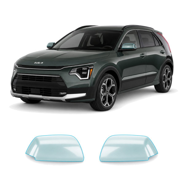 Антигравийная защитная бронепленка по лекалам для Kia Niro SG2 2022- зеркала