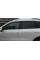 Дефлектори вікон вітровики для Volvo XC70 2007-2010 З Молдингом Хром