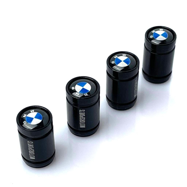 Защитные колпачки на ниппеля Bmw Черные 4 шт