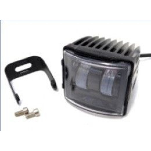Світлодіодна додаткова LED фара Квадратна 85х78х89 mm/20W/10Wх2/10-30V/1 шт