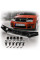 Дефлектор капота мухобійка Skoda Fabia I 2000-2007 Євро Кріплення Voron Glass