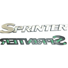 Эмблема надпись Sprinter 290 x 28 мм
