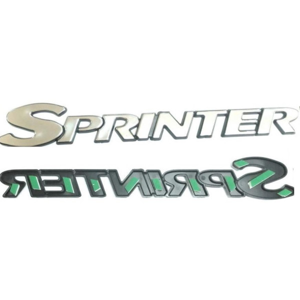 Эмблема надпись Sprinter 290 x 28 мм
