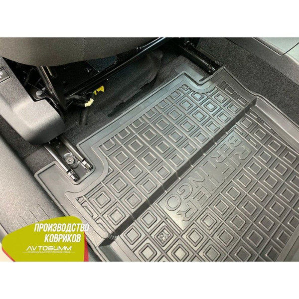 Автомобильные коврики в салон Peugeot Rifter 19-/Citroen Berlingo 19- TOP (Avto-Gumm)