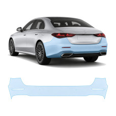 Антигравийная защитная бронепленка по лекалам для Mercedes-Benz E-Class W214 2023- задний бампер