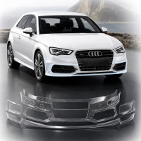 Антигравийная защитная бронепленка по лекалам для Audi A3 8V 2012-2020 - передний бампер