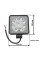 Додаткова LED фара Лідер / 110x110x50 mm / 27W / 3W * 9 / 10-30V / Ближнє світло 1 шт