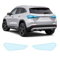 Антигравийная защитная бронепленка по лекалам для Mercedes-Benz GLA H247 facelift 2023- задние фонари стопы
