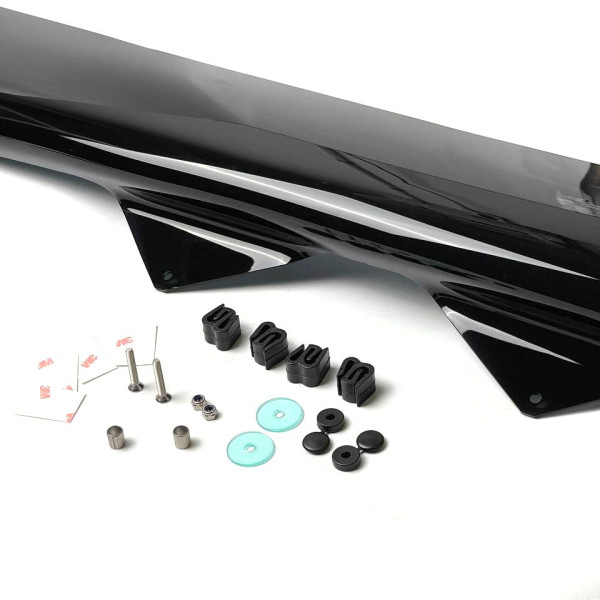 Дефлектор капота мухобойка HIC для Hyundai Tucson 2004-2012 Оригинал (FH-HY12)