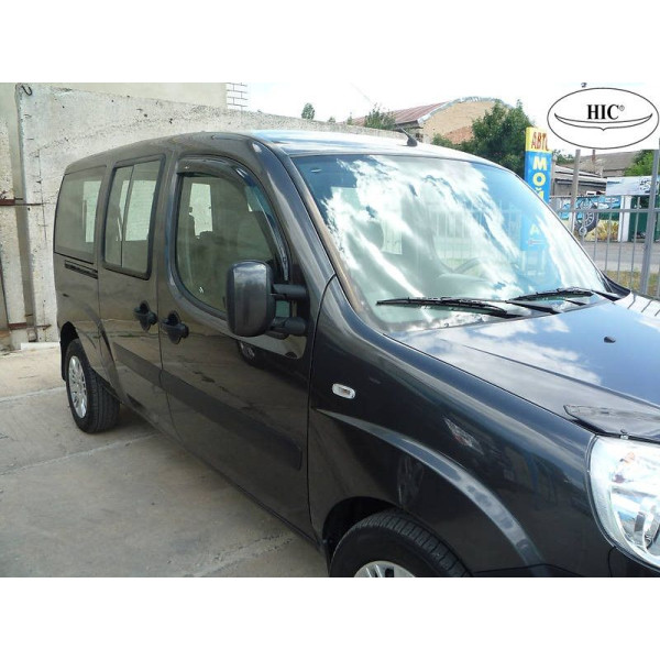 Дефлектори вікон вітровики для Fiat Doblo 2000-2010 2D-2 шт