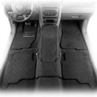 Коврики в салон EVA для Jeep Grand Cherokee WK 2005-2010 с подпятником 5 шт