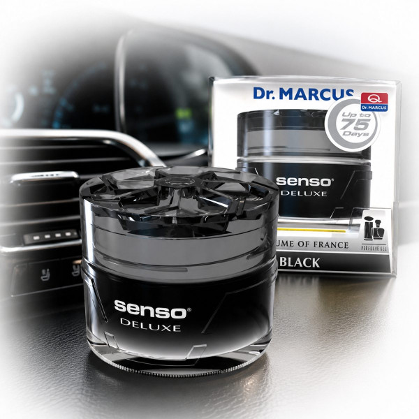 Ароматизатор повітря Банку із гелем Senso Deluxe - Black