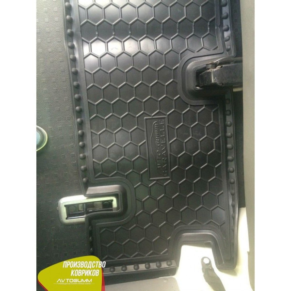 Автомобільні килимки в салон Volkswagen T5 Caravelle 2010- (3-й ряд) без пічки (Avto-Gumm)