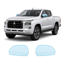 Антигравийная защитная бронепленка по лекалам для Mitsubishi L200/Triton VI 2024- зеркала