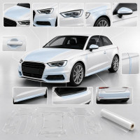 Антигравийная защитная бронепленка по лекалам для Audi A3 8V 2012-2020 - зона крыши