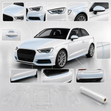 Антигравійна захисна бронеплівка за лекалами для Audi A3 8V 2012-2020 - зона даху