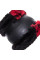 Чехол руля Меховый М 37-39 см Черно-Красный (VJX-163085 BK/RD M)