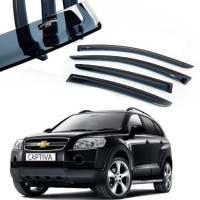 Дефлекторы окон ветровики HIC для Chevrolet Captiva 2007-2011 2011- (CHR16)