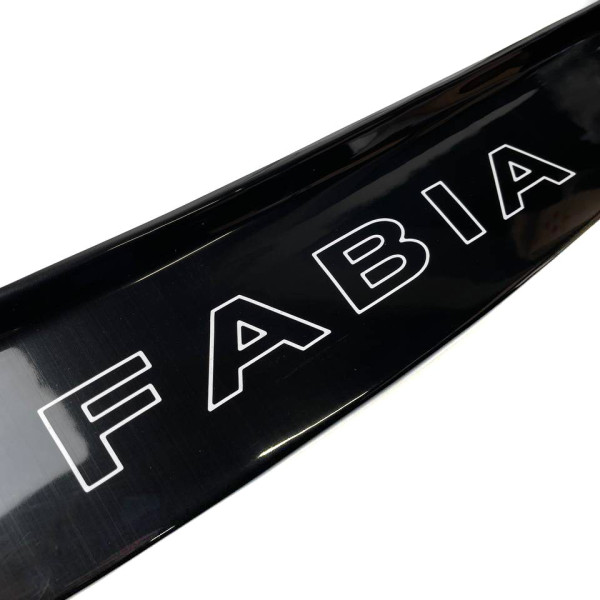 Дефлектор капота мухобійка Skoda Fabia I 2000-2007 Євро Кріплення Voron Glass