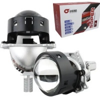 Автомобильные BI-LED линзы 3 дюйма D70 мм Sigma Super X2 55 / 65Вт 5500К 2 чипа 2 шт