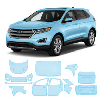 Антигравійна захисна бронеплівка за лекалами для Ford Edge (US) II 2015-2018 - повний кузов