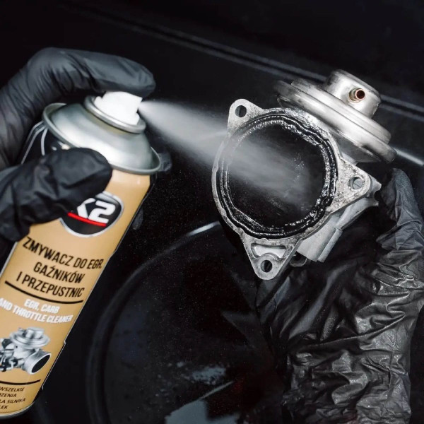 Очищувач карбюратора K2 CARB EGR TURBO AND INTAKE Valve Clean 400 мл (W128)