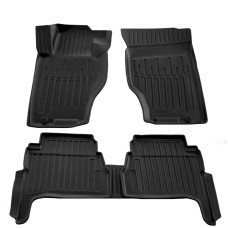 Автомобильные 3D коврики в салон для Kia Sorento I (BL) 2002-2009 Высокий борт