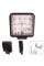 LED Додаткова Фара 110x110x72 мм 48W 6000К 9-36V (WLP-48328)