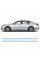 Антигравийная защитная бронепленка по лекалам для Acura RLX I 2014-2017 - нижняя зона кузова пороги