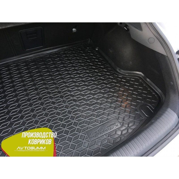 Автомобільний килимок в багажник Hyundai i30 2019 - Fastback / Гумовий (Avto-Gumm)